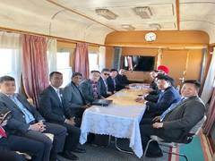 
      
      In Mongolia, Pradhan travels 20 km on rail network to Oil...
      
      