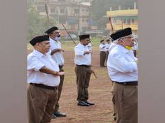 
      
      Goa CM Sawant takes part in Path Sanchalan in Bicholim on RSS...
      
      