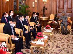 
      
      Vietnamese delegation calls on President Kovind
      
      