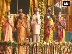 
      
      President Kovind takes part in 'Ganga Aarti' at Varanasi's...
      
      