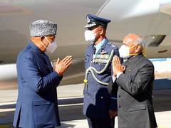 
      
      President Kovind in Ladakh for celebrating Dussehra with...
      
      