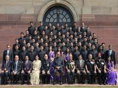 
      
      President Kovind meets officer-trainees of Military Engineer...
      
      