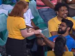 
      
      Ind vs Aus: Marriage proposal during second ODI at SCG wins hearts
      
      
