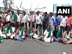 
      
      K'taka: Farmer protests enter 11th day, agitators block...
      
      