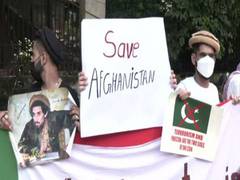
      
      Delhi: Afghan refugees hold protest against Taliban, raise...
      
      