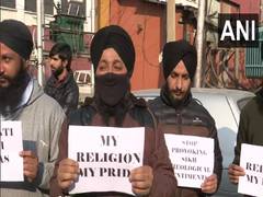 
      
      J-K: Sikh community protest demanding action into Golden...
      
      