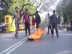 
      
      Guwahati: Cotton University students hold protest against CAB
      
      