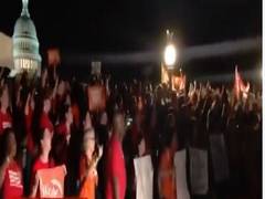 
      
      USA: Protest rally outside White House to demand gun-control...
      
      