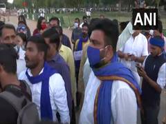 
      
      Hathras gangrape case: Delhi Police detain 32 male protesters...
      
      