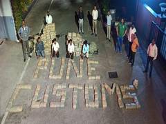 
      
      Pune Customs seizes ganja, charas worth 2.10 crore; four...
      
      