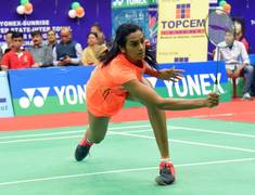 
      
      PV Sindhu crashes out of Singapore Open
      
      