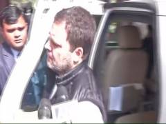 
      
      Rahul Gandhi evades questions on Ram Temple trust
      
      