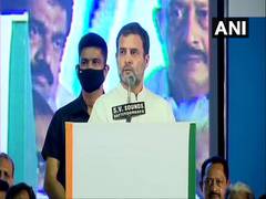 
      
      Rahul Gandhi takes dig at PM Modi over renaming of Motera stadium
      
      