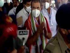 
      
      Rahul Gandhi reaches Kozhikode for one day Kerala visit
      
      