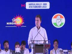 
      
      There is a fight only between BJP, Congress in Goa: Rahul Gandhi
      
      