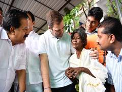 
      
      Kerala: Rahul Gandhi distributes relief materials in...
      
      