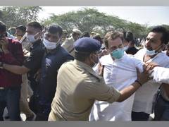 
      
      Punjab, Kerala CMs condemn manhandling, arrest of Rahul...
      
      