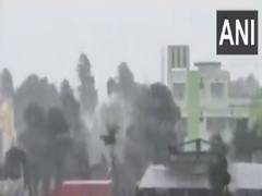
      
      Rainfall, strong winds in West Bengal's North 24 Parganas as...
      
      