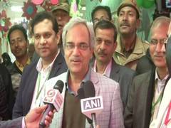 
      
      Delhi CEO Ranbir Singh cast vote at polling booth in Jangpura
      
      