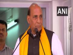 
      
      When was Kashmir yours that you cry for it, Rajnath asks Pak 
      
      