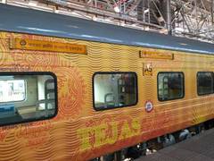 
      
      4 Rajdhani Express trains now operating with Tejas rakes
      
      