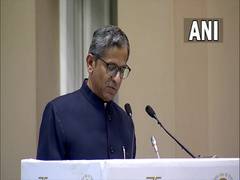 
      
      CJI receives letter on recommendation  of next CJI's name
      
      