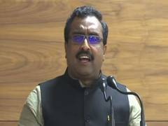 
      
      Right info doesn't enter into the minds of Opp leaders: Ram Madhav
      
      