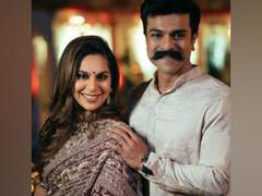 
      
      Ram Charan's wife Upasana cheers for him while watching 'RRR'
      
      