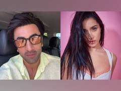 
      
      Ranbir Kapoor holds Shraddha Kapoor in a leaked photo 
      
      