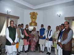 
      
      Tirath Singh Rawat meets Uttarakhand Governor, likely to take...
      
      