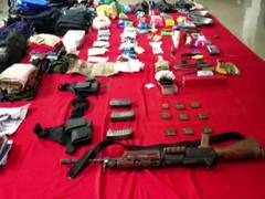 
      
      Woman Naxal killed in encounter at Sukma on Tuesday 
      
      
