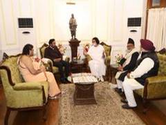 
      
      Delegation of interfaith leaders meets MoS Home Kishan Reddy
      
      