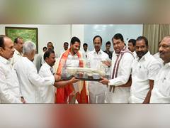 
      
      YSRCP celebrates 3 yrs of YS Jagan's Praja Sankalpa Yatra
      
      