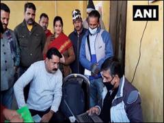 
      
      People throng at centres in J-K's Kathua to register for...
      
      