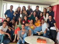 
      
      Farah Khan throws lunch party for celebs at home
      
      