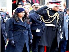 
      
      Meghan Markle makes her debut visit to the Field of Remembrance 
      
      