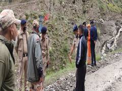 
      
      Flash flood damages 6 bridges in Himachal's Lahaul-Spiti
      
      