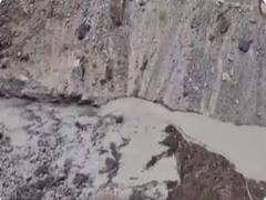 
      
      Artificial lake bursts near Leh's Rumbak blocks Indus River
      
      