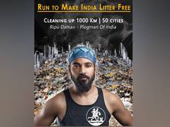 
    India's first plogger oragnises 'Run to make India litter free'
    