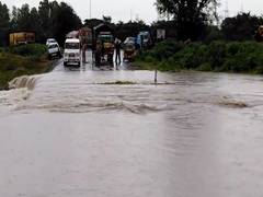 
      
      Andhra Pradesh: Road washed away in rains in Guntur
      
      