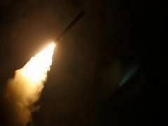 
      
      Israel's air defense intercepts another rocket fired from Gaza
      
      