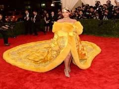 
    Rihanna felt like a 'clown' in her iconic yellow 2015 Met Gala dress
    