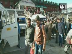 
      
      J-K: Banihal-Srinagar train services resume after 3.5 months
      
      