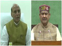 
      
      Om Birla, Rajnath Singh wish citizens on Constitution Day
      
      
