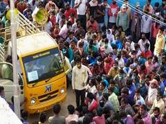 
      
      Coimbatore: Workers gather in hope of securing permission to...
      
      