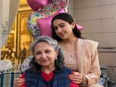 
      
      Sara Ali Khan gives sneak peek from Sharmila Tagore's...
      
      