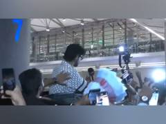
      
      Tilak Varma receives rousing welcome back home in Hyderabad
      
      