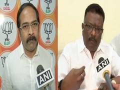 
      
      IAS officer touches Telangana CM's feet in Siddipet, draws...
      
      