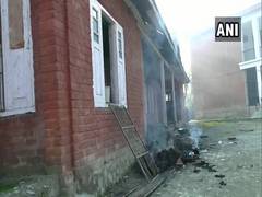 
      
      Govt school set ablaze in J-K's Kulgam
      
      