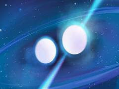 
      
      New study shows colliding neutron stars may unlock mysteries...
      
      